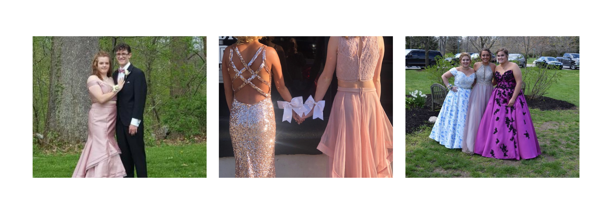 girls in stunning prom dressing altered by Dianne 